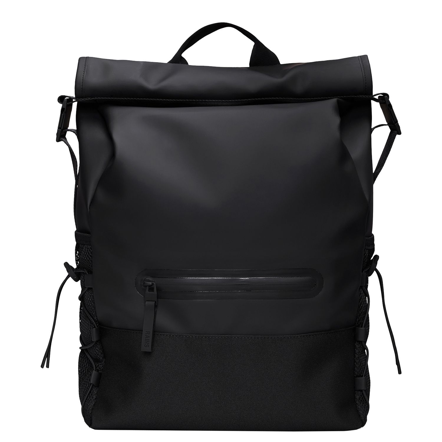 Rains Trail Mountaineer Laptop Rugzakken zwart