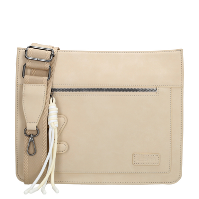 Zebra Trends Rosalyn Schoudertas beige