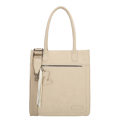 Zebra Trends Rosalyn Shopper beige