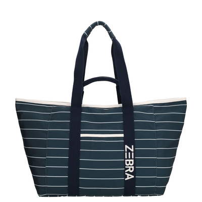 Zebra Trends Elise Strandtas streep wit navy