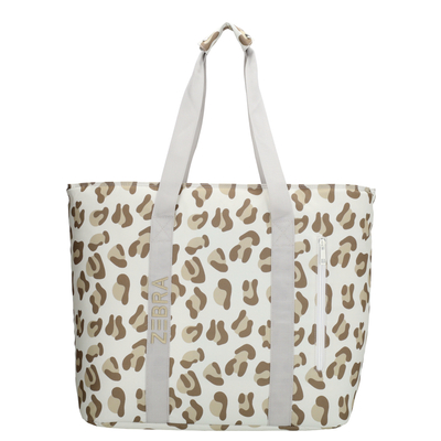 Zebra Trends Sally Schoudertas - met Koelvak - luipaard beige