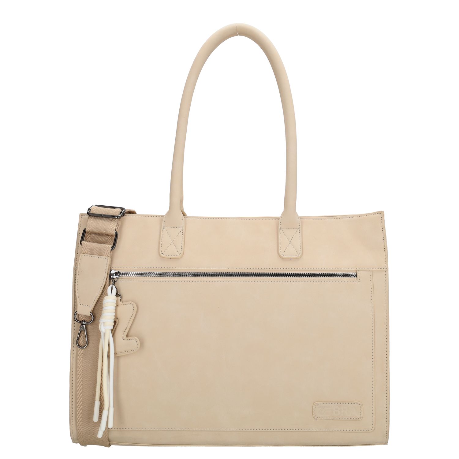 Zebra Trends Rosalyn Shopper - 15" laptopvak - beige damestas