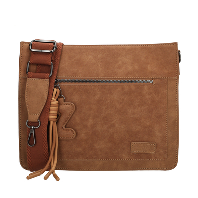 Zebra Trends Rosalyn Schoudertas bruin