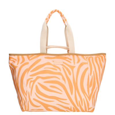 Zebra Trends Richelle Strandtas zebra orange