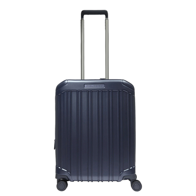 Piquadro PQ-Light Handbagage Spinner 55 cm - 51 liter - 55x40x23 cm - matt donker blauw