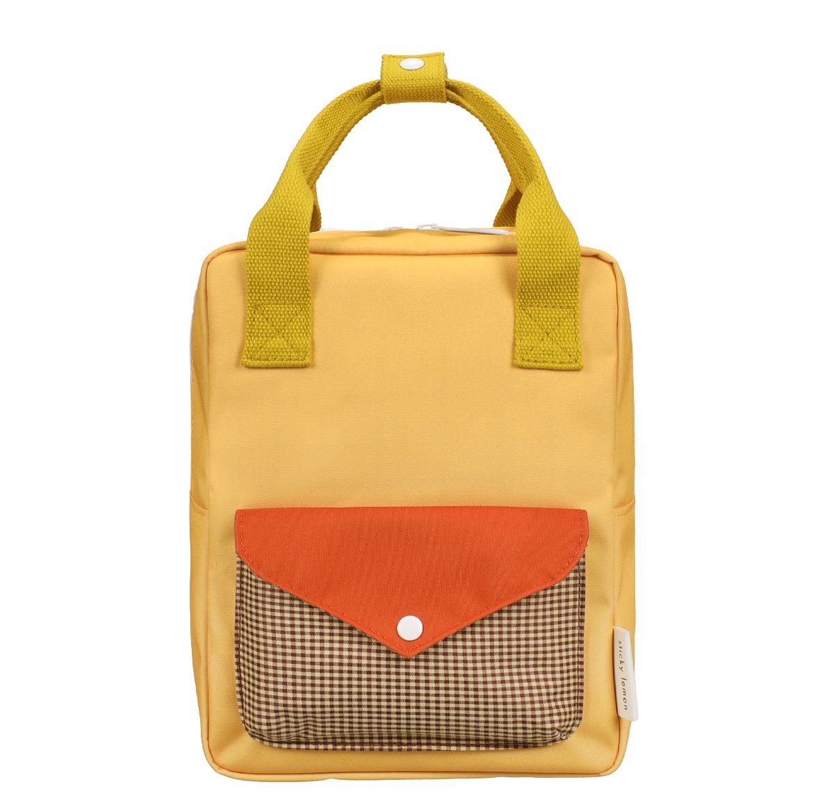 Sticky Lemon clutch geel en multicolor