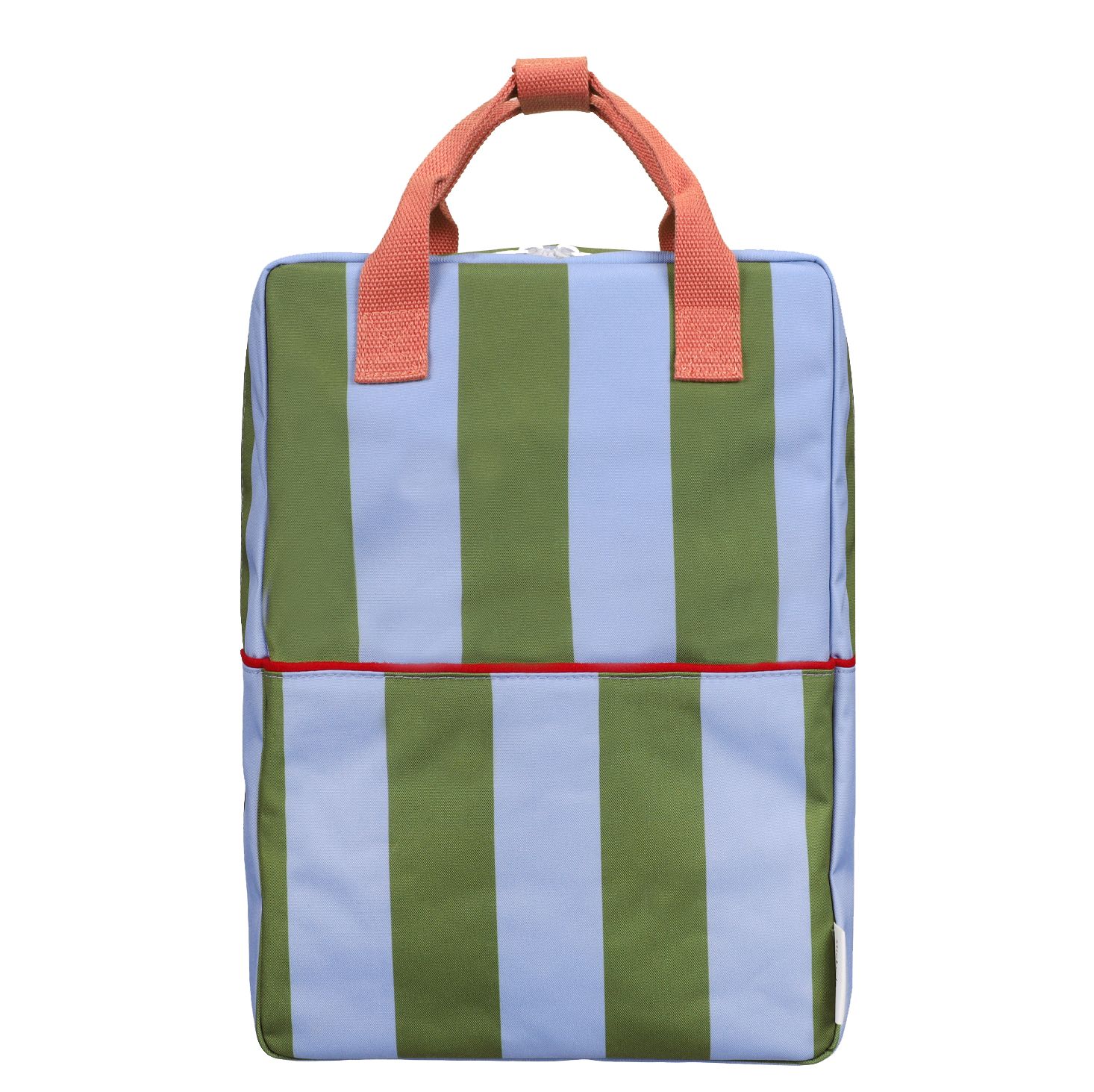 Sticky Lemon schooltas blauw, geel en multicolor