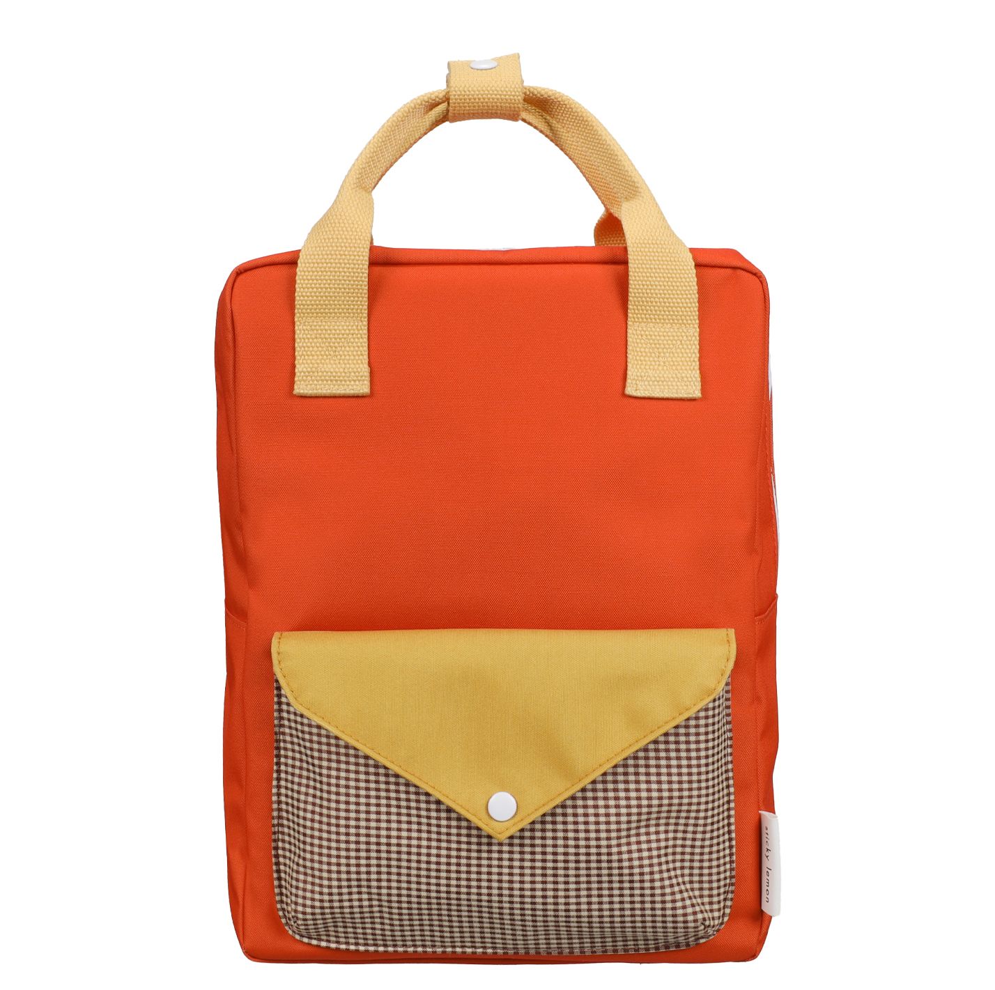 Sticky Lemon clutch oranje, geel en multicolor