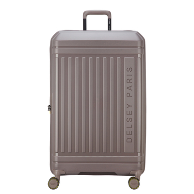 Delsey Lutece SE Spinner 81 cm - Uitbreidbaar 106/113 liter - 80.5x49x32/34 cm - bruin