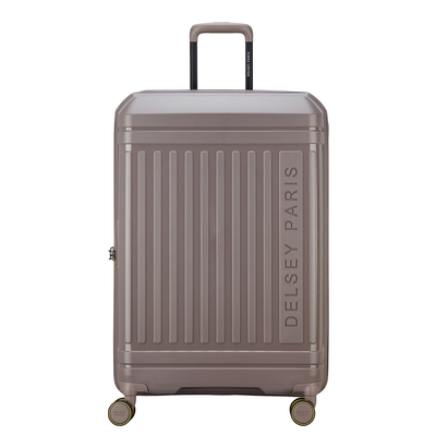 Delsey Lutece SE Spinner 76 cm - Uitbreidbaar 99/105 liter - 76x49x32/34 cm - bruin