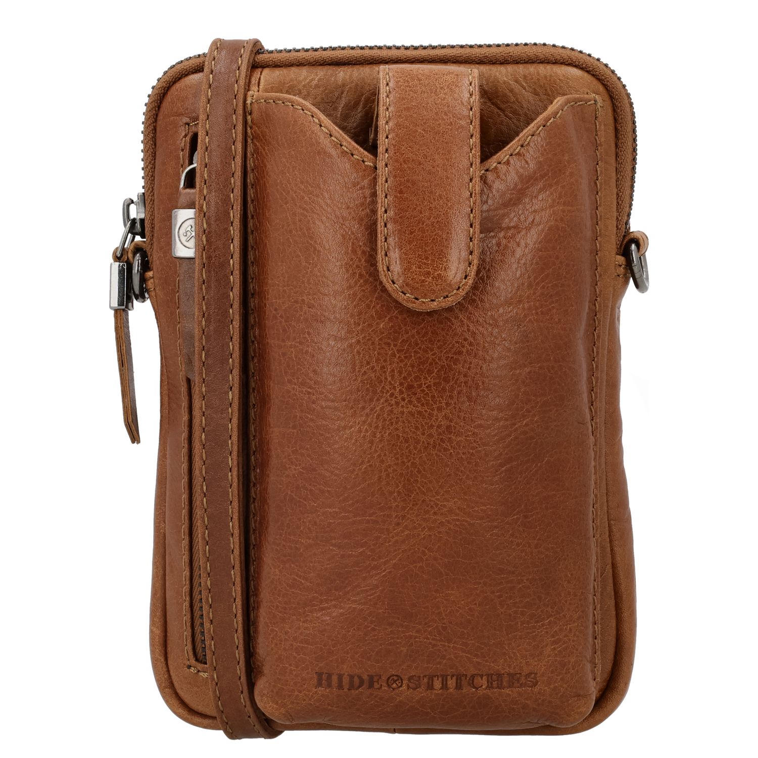 Hide Stitches Telefoontasjes bruin