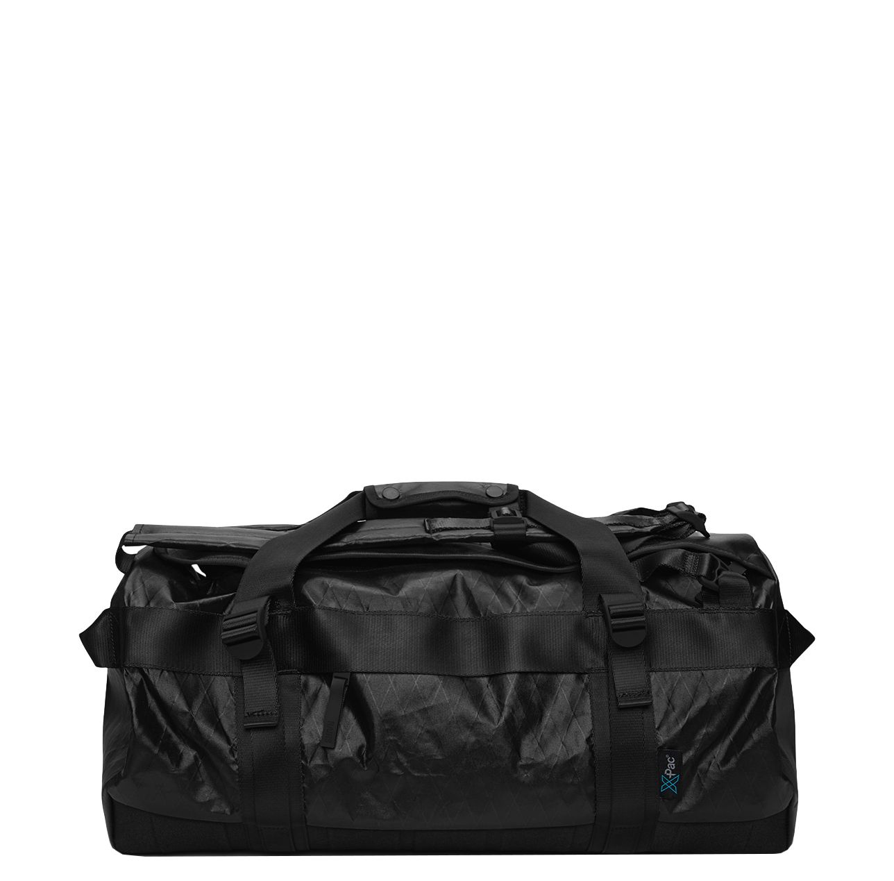 Rains TexXel Handbagage Reistas - met afneembare schouderbanden - 28x54x28 cm - jet black