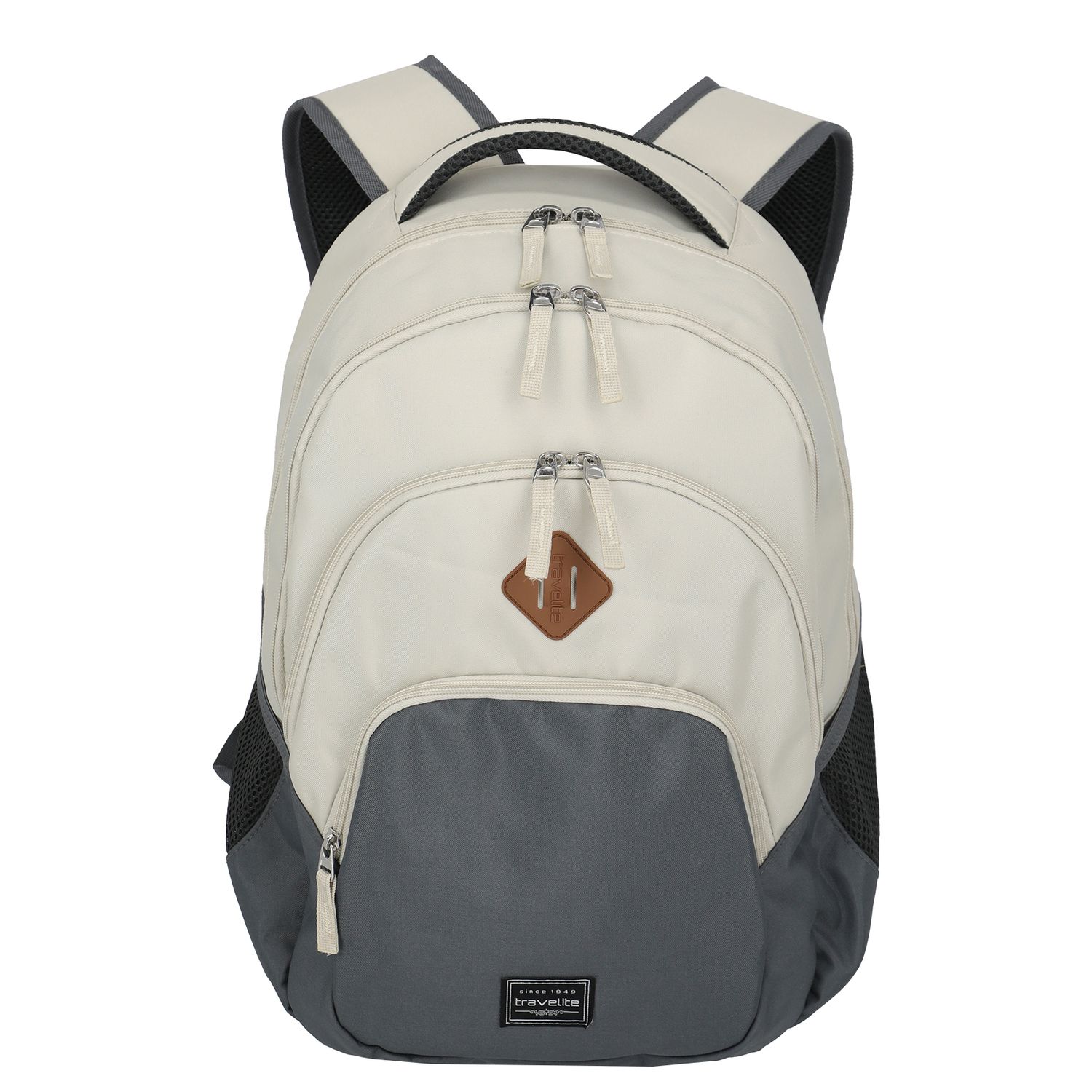 Travelite Laptop Rugzakken grijs en multicolor