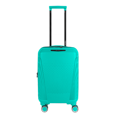 Gabol Soho Handbagage Spinner 55 cm - Uitbreidbaar 35 /40 liter - 55x35x21/24 cm - turquoise