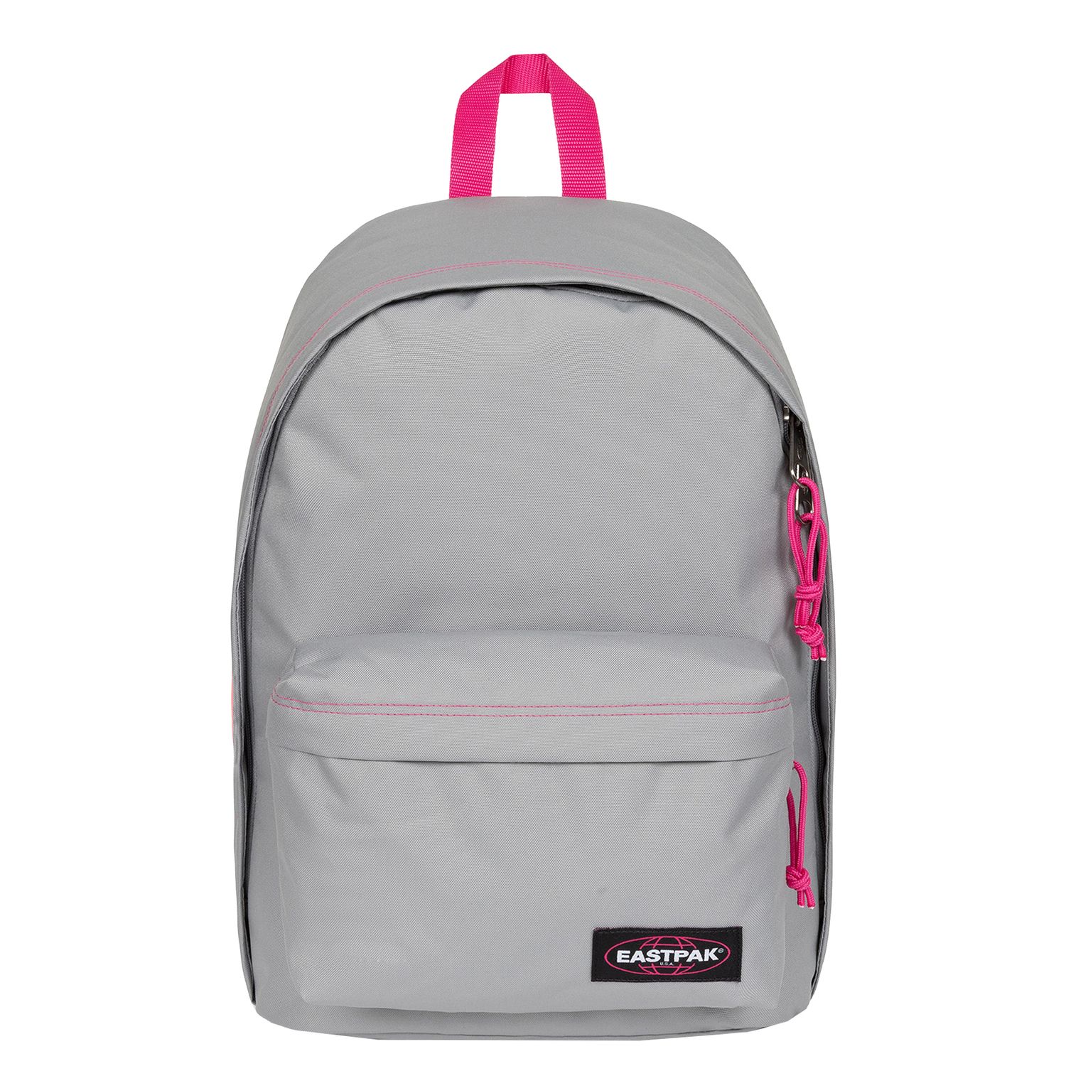 Eastpak Out of Office rugzak grijs, roze en blauw