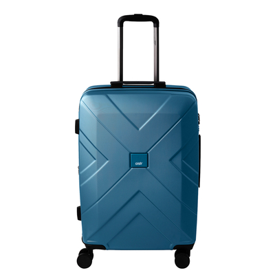 Oistr Napoli Spinner 64 cm - Uitbreidbaar 69/81 liter - 64x45x25.5 cm - pearl blue