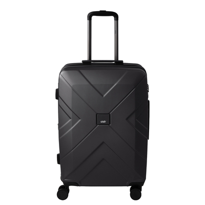 Oistr Napoli Spinner 64 cm - Uitbreidbaar 69/81 liter - 64x45x25.5 cm - zwart