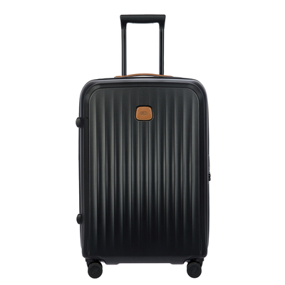 Bric's Taormina Spinner 69 cm - Uitbreidbaar 77/84 liter - 69x47x26/30 cm - zwart