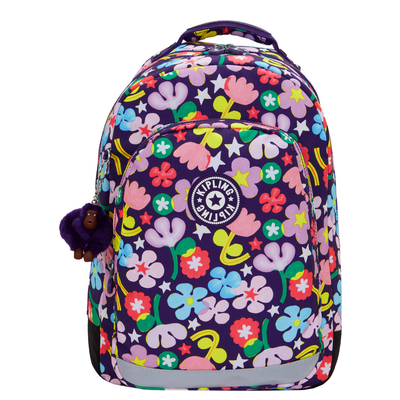 Kipling Class Room Rugzak School - 15" laptopvak - fairy flower