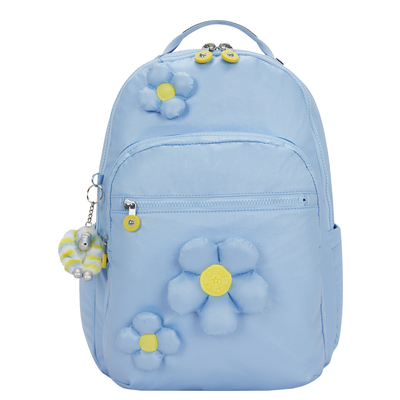 Kipling Seoul Lap Rugzak School - 15" laptopvak - bloom crush metallic