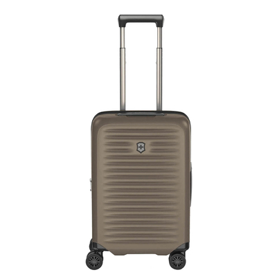 Victorinox Airox Advanced Frequent Flyer Carry-On Handbagage Spinner 55 cm - Uitbreidbaar 37/43 liter - 55x35x23 cm - taupe bruin