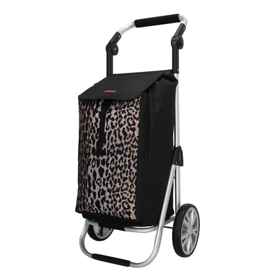 Beagles Alberic Boodschappentrolley leopard