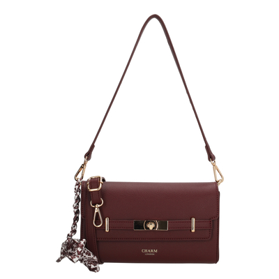 Charm London The Hamptons Crossbody Schoudertas bordeaux