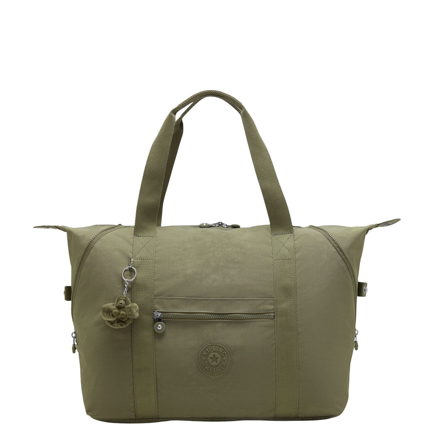 Kipling Art M schoudertas groen