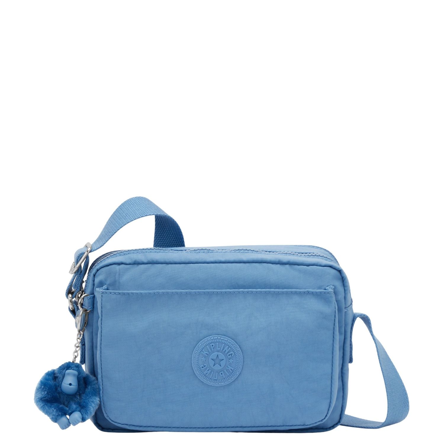 Kipling Abanu M crossbodytas blauw