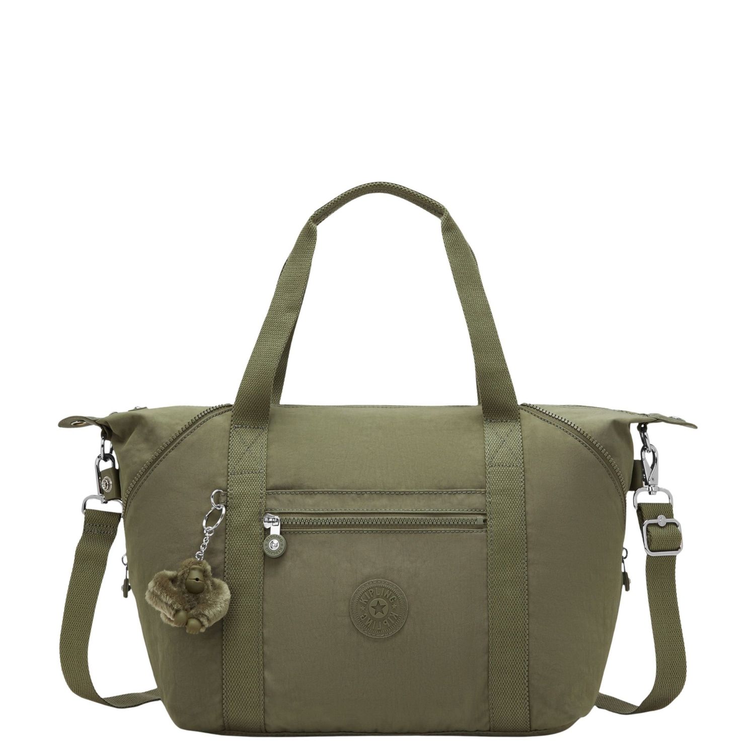 Kipling Art schoudertas groen