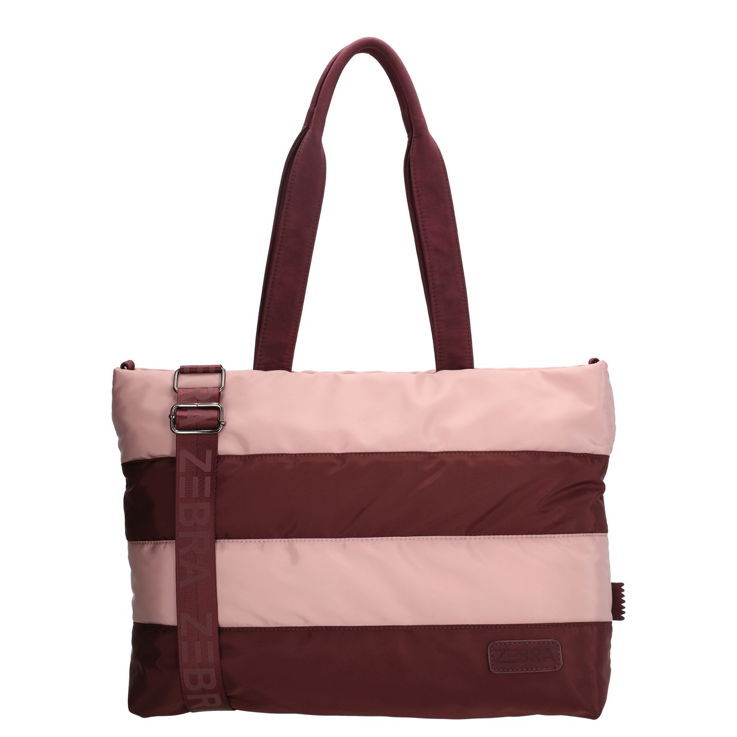 Zebra Trends schoudertas rood, roze en multicolor