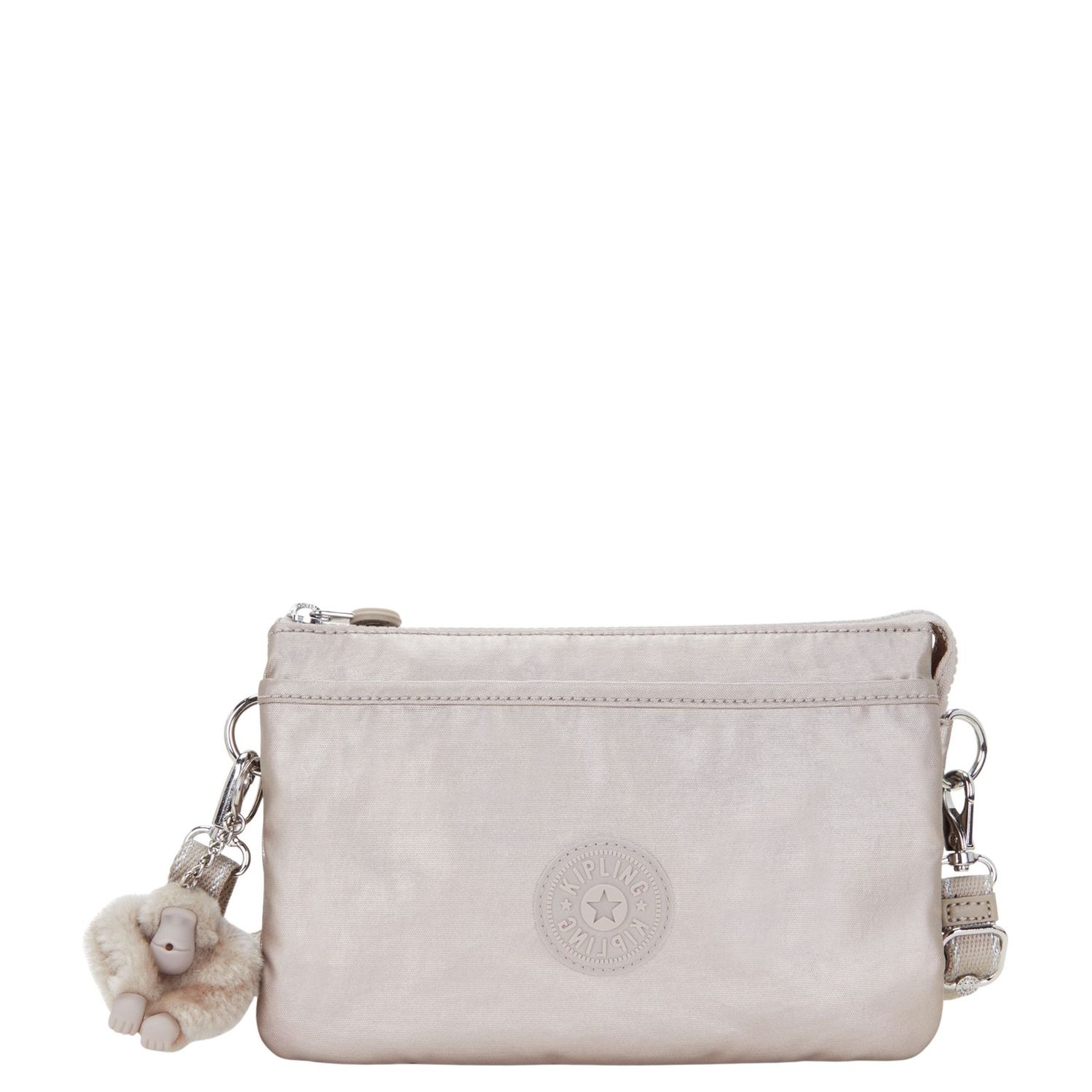 Kipling Riri crossbodytas zilver