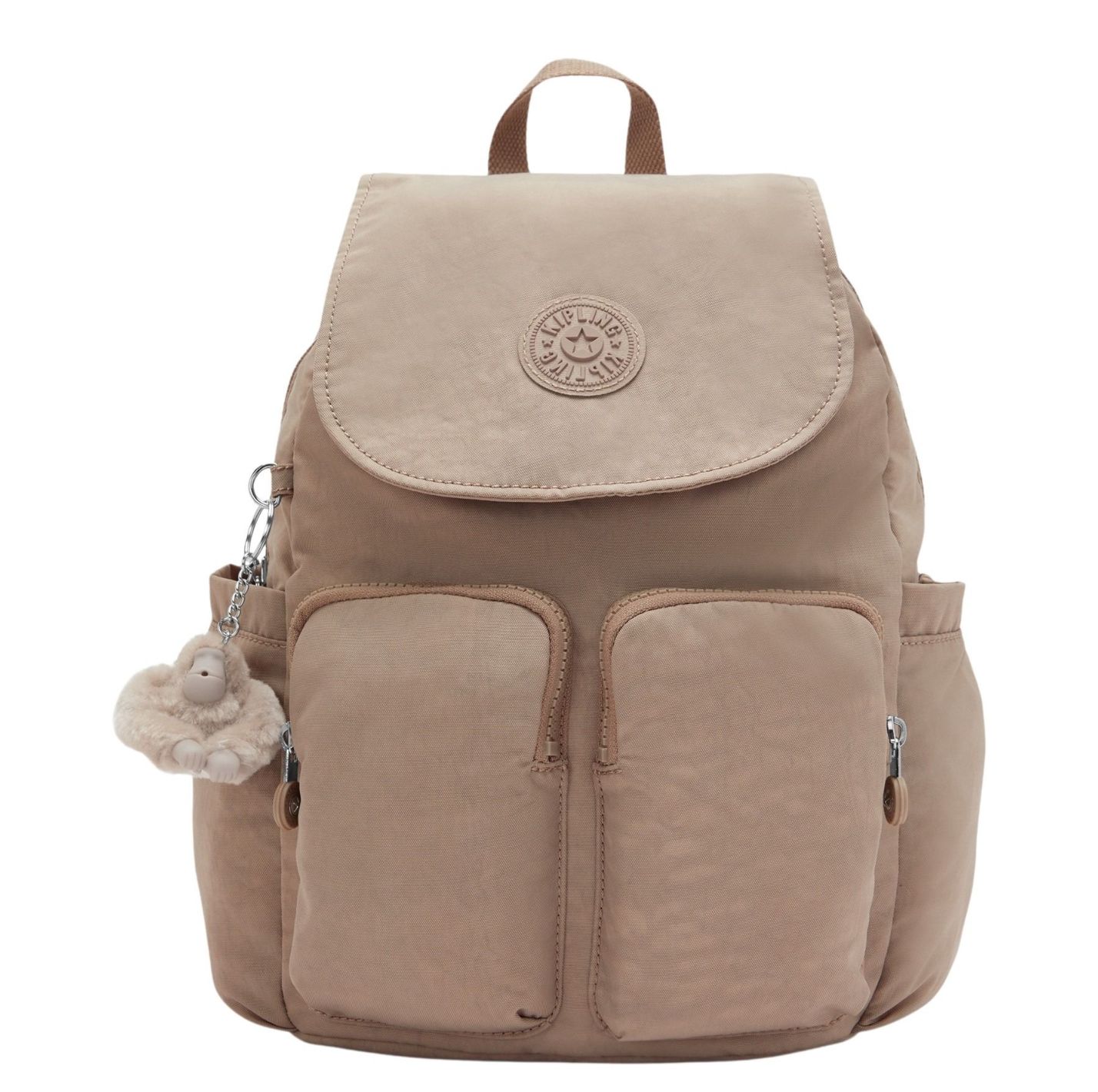 Kipling rugzak bruin en beige