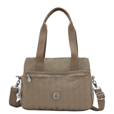 Kipling Elysiana Schoudertas diamond wave jacquard