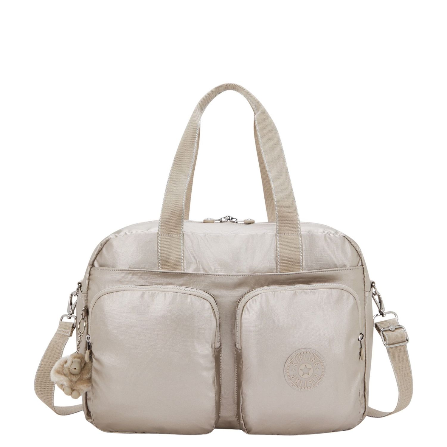 Kipling Defea weekendtas zilver