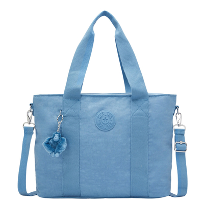 Kipling Minta L Up Schoudertas vintage blue