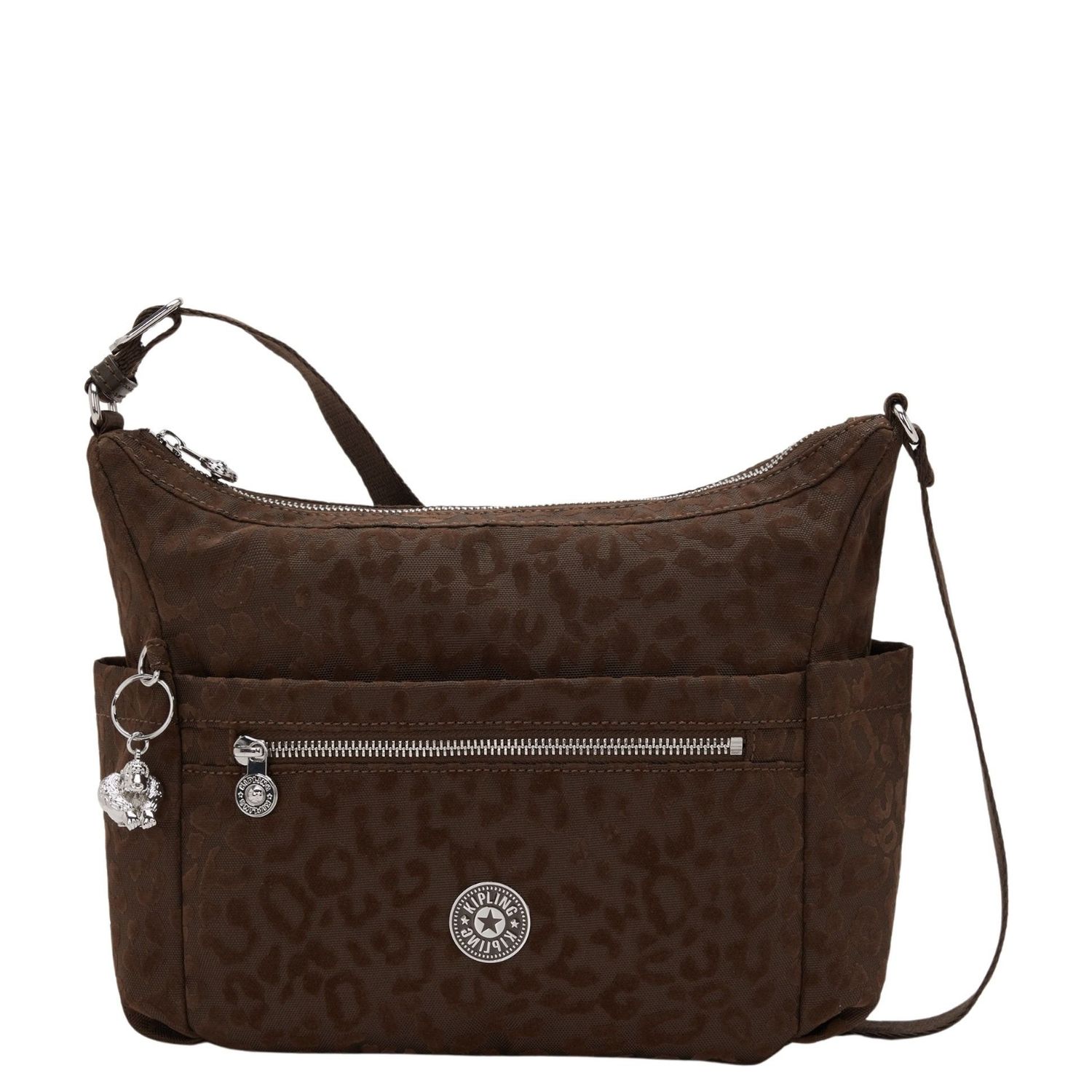 Kipling crossbodytas blauw en multicolor