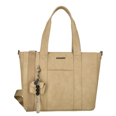 Enrico Benetti Taylor Shopper - 15" laptopvak - taupe