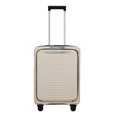 Samsonite Upscape Handbagage Spinner 55 cm - Uitbreidbaar 42/48 liter - 55x40x20/23 cm - sandstone