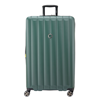 Delsey Longitude Spinner 81 cm - Uitbreidbaar 110/121 liter - 81x50x32.5/35.5 cm - groen