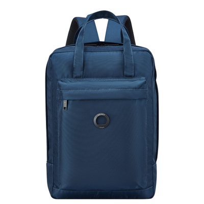 Delsey City Pack 2.0 Laptop Rugzak - 15.6" laptopvak - blauw