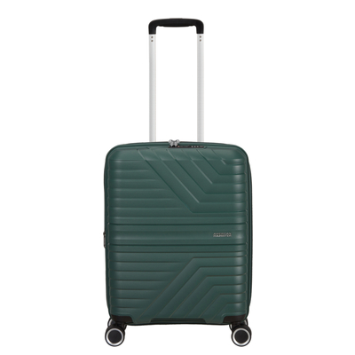 American Tourister Flytwist Handbagage Spinner 55 cm - Uitbreidbaar 36/44 liter - 55x40x20/23 cm - afterdark pine