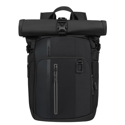 Samsonite Biz2Go 2.0 Rolltop Rugzak - Uitbreidbaar 20/26.5 liter - 15.6" laptopvak - black