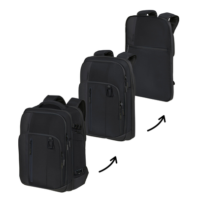 Samsonite Biz2Go 2.0 Tri-Mode 3-1 Travel Rugzak 48 cm - 33 liter - 17.3" laptopvak - 48x33x26 cm - black